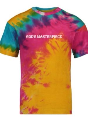 God's Masterpiece Unisex Rainbow Tie T-Shirt